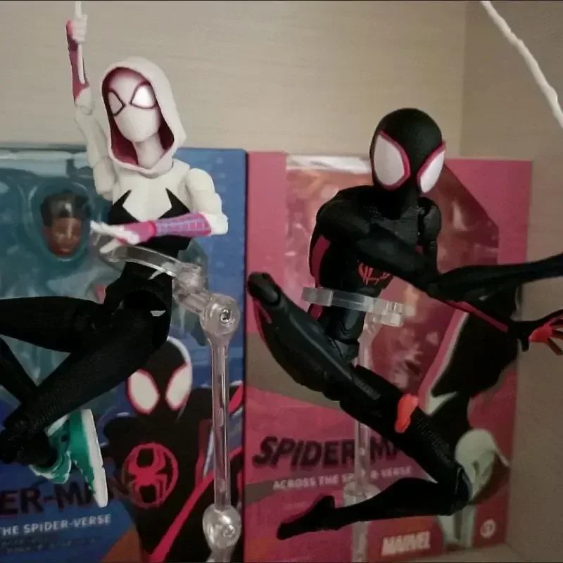 

Экшн-фигурки Marvel Человек-паук Майлс Моралес Гвен Стейси Человек-паук поперек паука искусственные игрушки из ПВХ