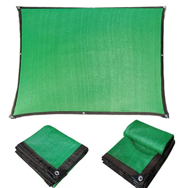 Kerti Napgátló Árnyékos Kendő Üvegházhatású Árnyékolás Háló Kültéri Fényvédő Lombkorona Hálónövény Burkolat A Napvédő Udvari Pajtából - Image 2