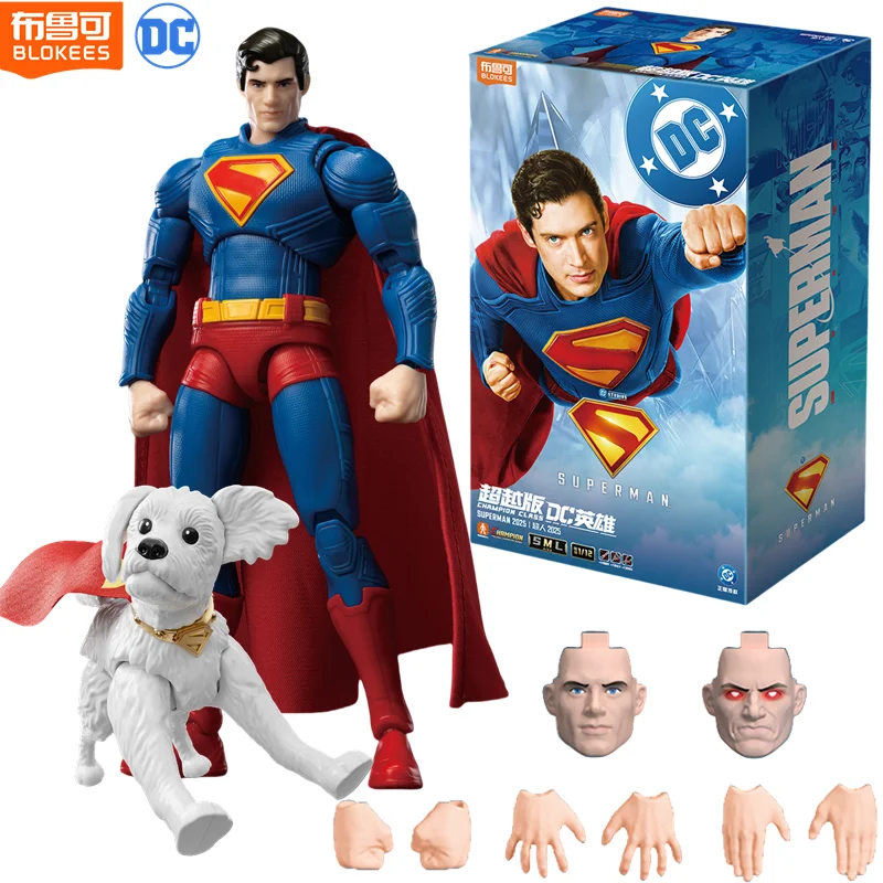 Superman Action Figure - Deluxe Collectible with Movable Joints