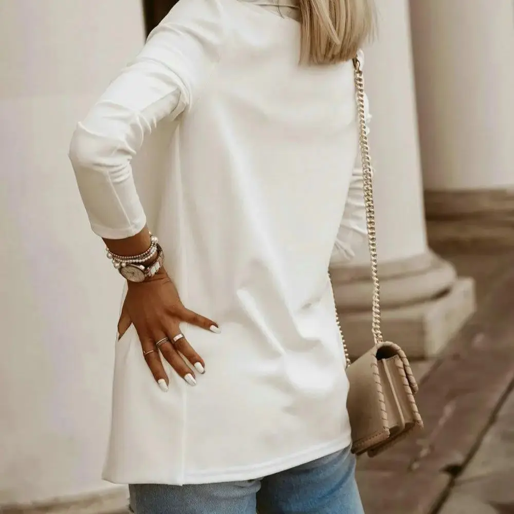 Women's Coat Casual Commuting Solid Color Women's Suit