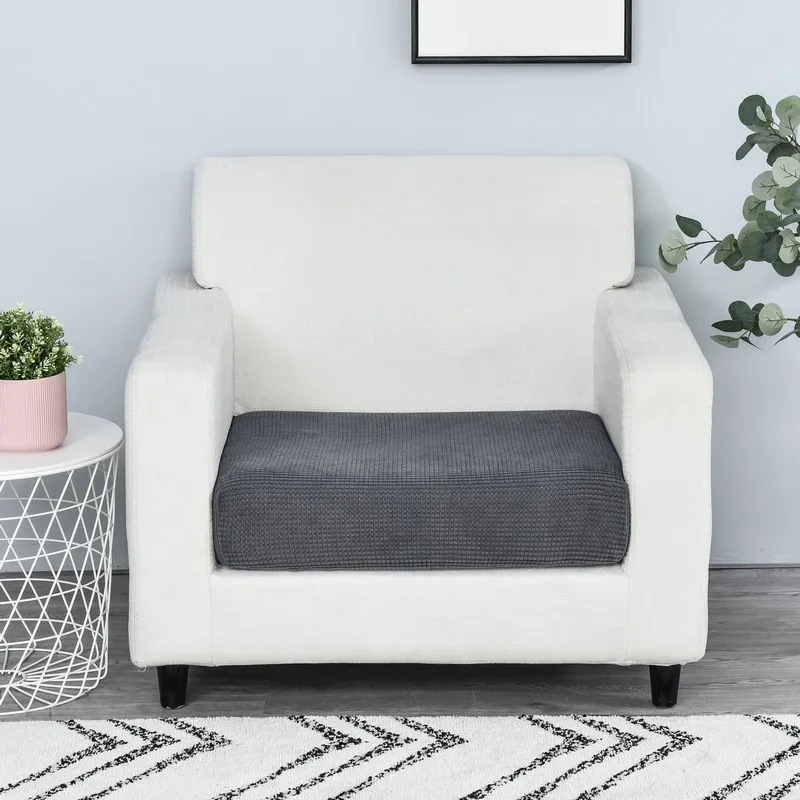 Jacquard Sofa Seat Cushion Covers Stretch Couch Cover For Living Room Sofa Slipcovers Removable Washable Furniture Protector 1PC 4