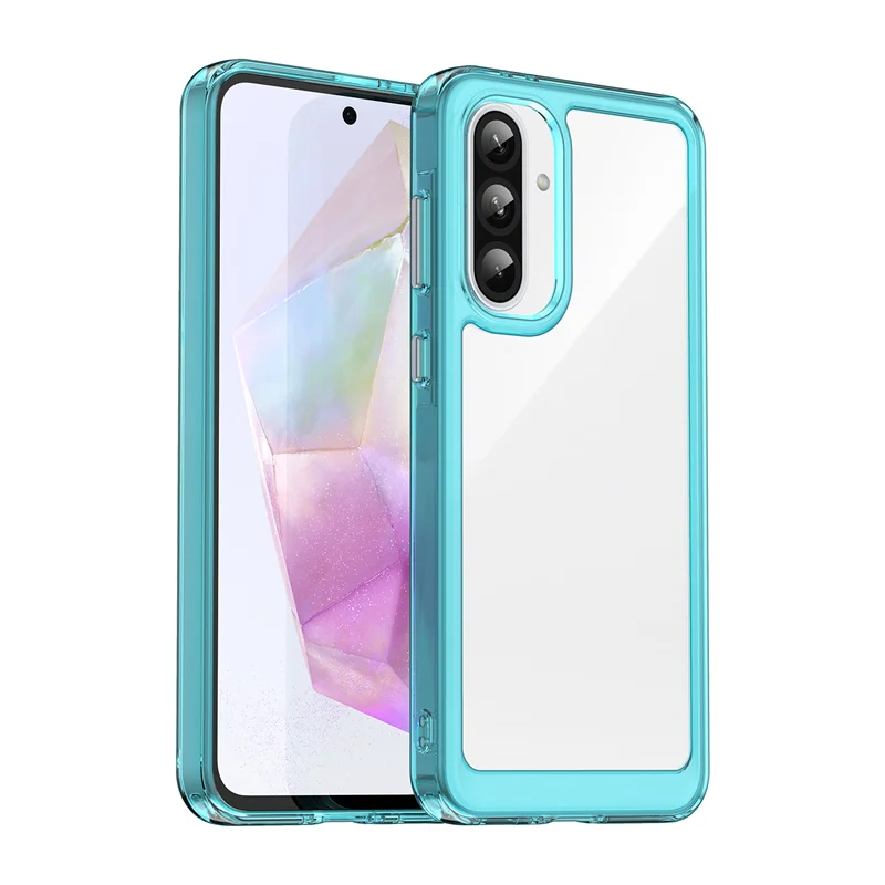 Vibrant Transparent TPU Protective Case - Clear and Colorful Cover