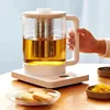 1.5L Electric Kettel Pear Pot Health Pot Small Office Multifunctional Household Glass Kettle Scented Tea White Rapid Heating 4