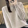2024 New Autumn and Winter Cashmere Sweater Women O-Neck Pullover Sweater Warm Loose Cashmere Sweater Women 6