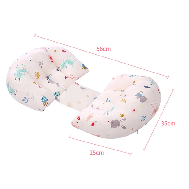 Cotton Waist Maternity Pillow For Pregnant Women Pregnancy Pillow U Full Body Pillows To Sleep Pregnancy Cushion Pad Products