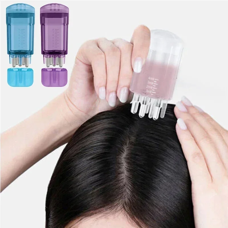 Aplicador De Aceite Para Cabello, Peine Aplicador Para El Cuero Cabelludo,  Botella Aplicadora Con Peine De Raíces De Bola, Masajeador Del Cuero  Cabelludo Para El Crecimiento Del Cabello, Masajeador Del Cabello Para