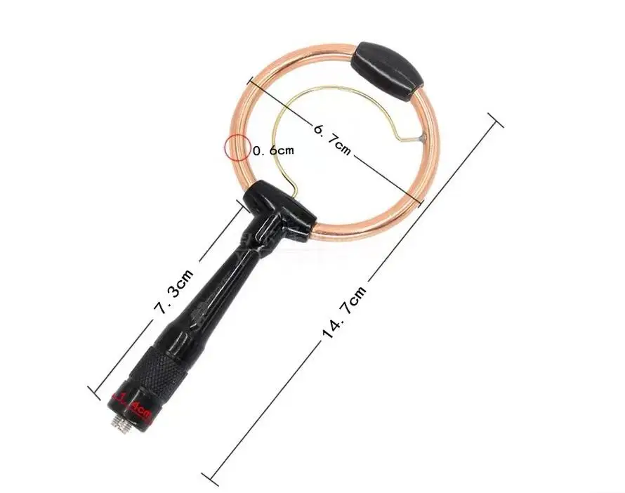 Antenne double bande VHF - UHF pour talkie-walkie Baofeng, 1 pièce - TV Son Photo