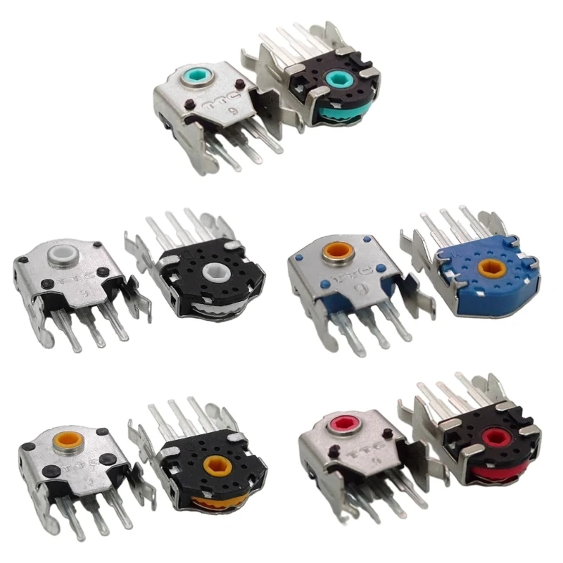 Original TTC 8/9/10/11/12mm Silver Gold Green Redness Cores Mouse Encoders Wheel Decoders Mouse Switches for Logitech Mouse