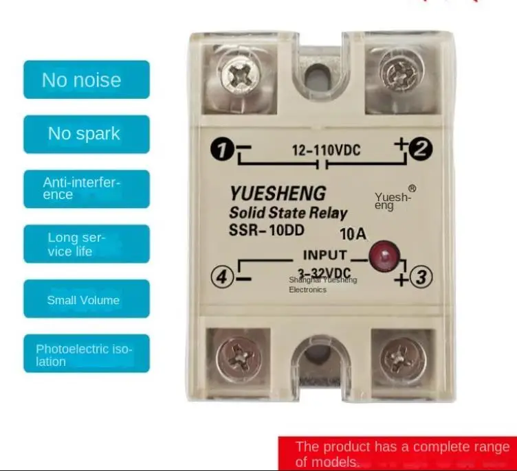 

DC Control DC, DC Solid State Relay SSR-10DD, SSR-20DD 10A15A20A25A