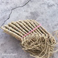 Sandales de paille tissées à la main pour hommes et femmes, sandales de plage, chaussures rétro japonaises, Anime Cos, chaussures d'été pour hommes, taille 35-48 6