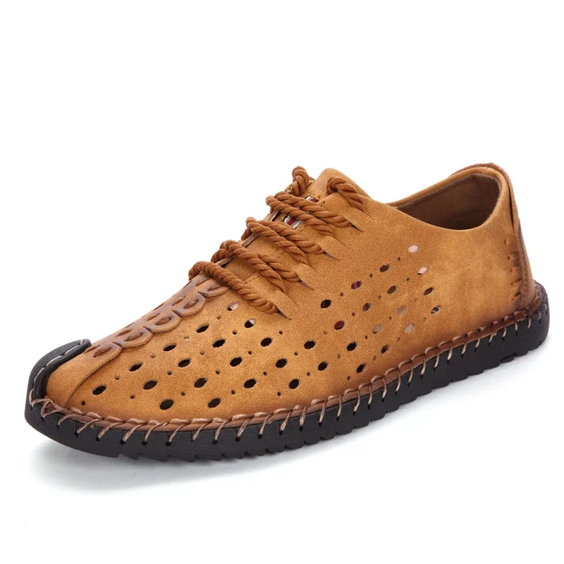 thumbnail image 1 of Cross Border Hollowed Popular Low-Top Boots Men's Shoes For Men Tenis Para Hombre Botas Hombre New Sneakers Zapatillas Hombre, 1 of 5