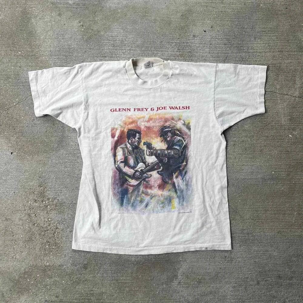 

Vintage Glenn Frey And Joe Walsh 90S Music T Shirt