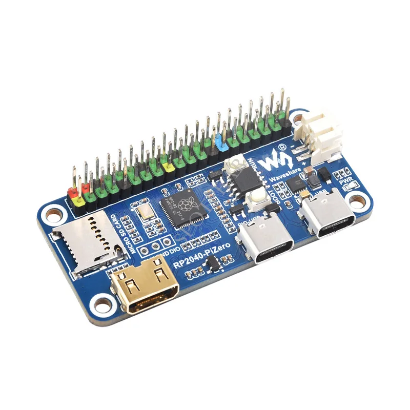 라즈베리 파이 RP2040-PiZero PICO 기반 RP2040, 라즈베리 파이 제로 사이즈 호환 가능