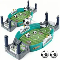 1 Set Table Soccer Board Game Family Party Desktop Interactive Soccer Toys Portable Sports Outdoor Boy Toy Gift