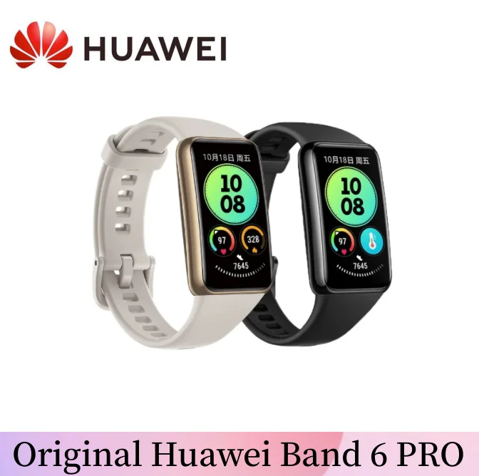 Original Huawei Band 6 Pro Smart Band Blood Oxygen 1.47'' AMOLED Screen ...