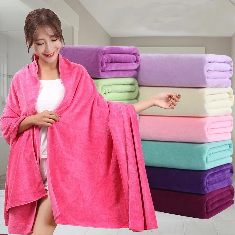 100/120/150/180X200 cm Extra large microfiber bath towel, super