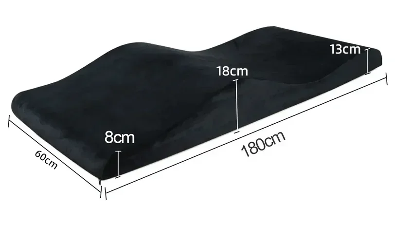 Wholesale curved lashbed topper memory foam mattress eyelash beauty salon lash bed 2