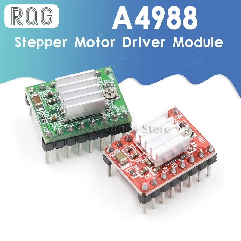 Stepper Motor Driver CNC 3D Printer Parts Accessory Reprap pololu A4988 Stepper Motor Driver Module With Heatsink For ramps 1.4 For arduino
