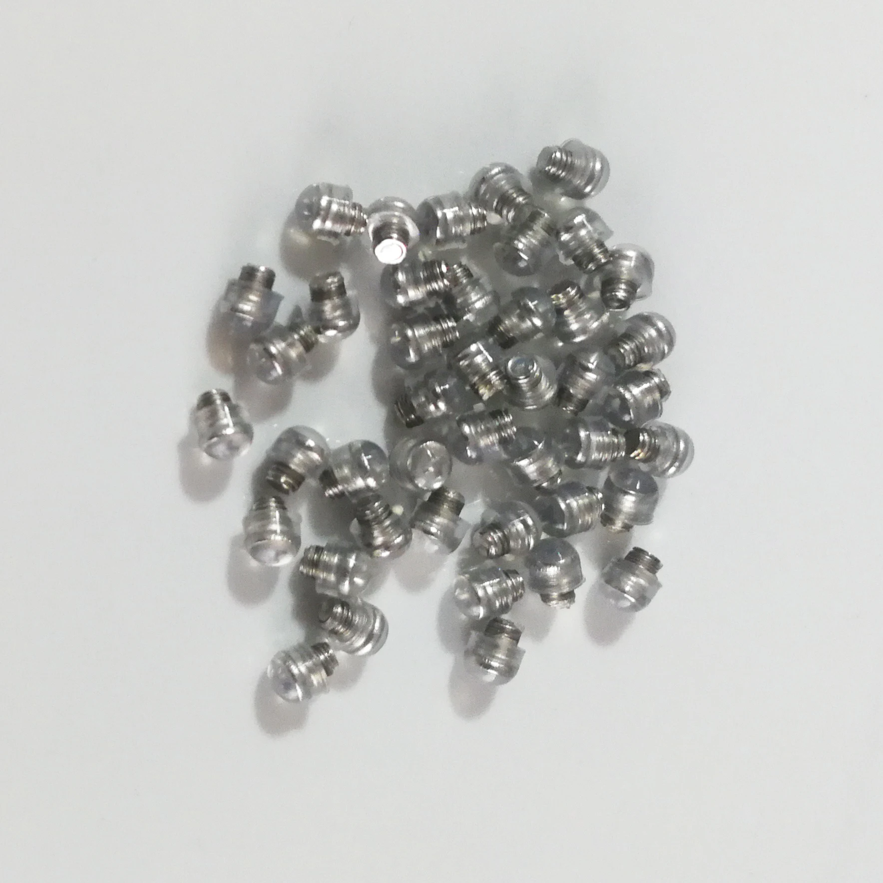 이발 가위용 교체 나사, 머리 가위, 머리 가위, 스토퍼, 일반 품질, 2.5mm, 3.0mm, 100 PC/Lot