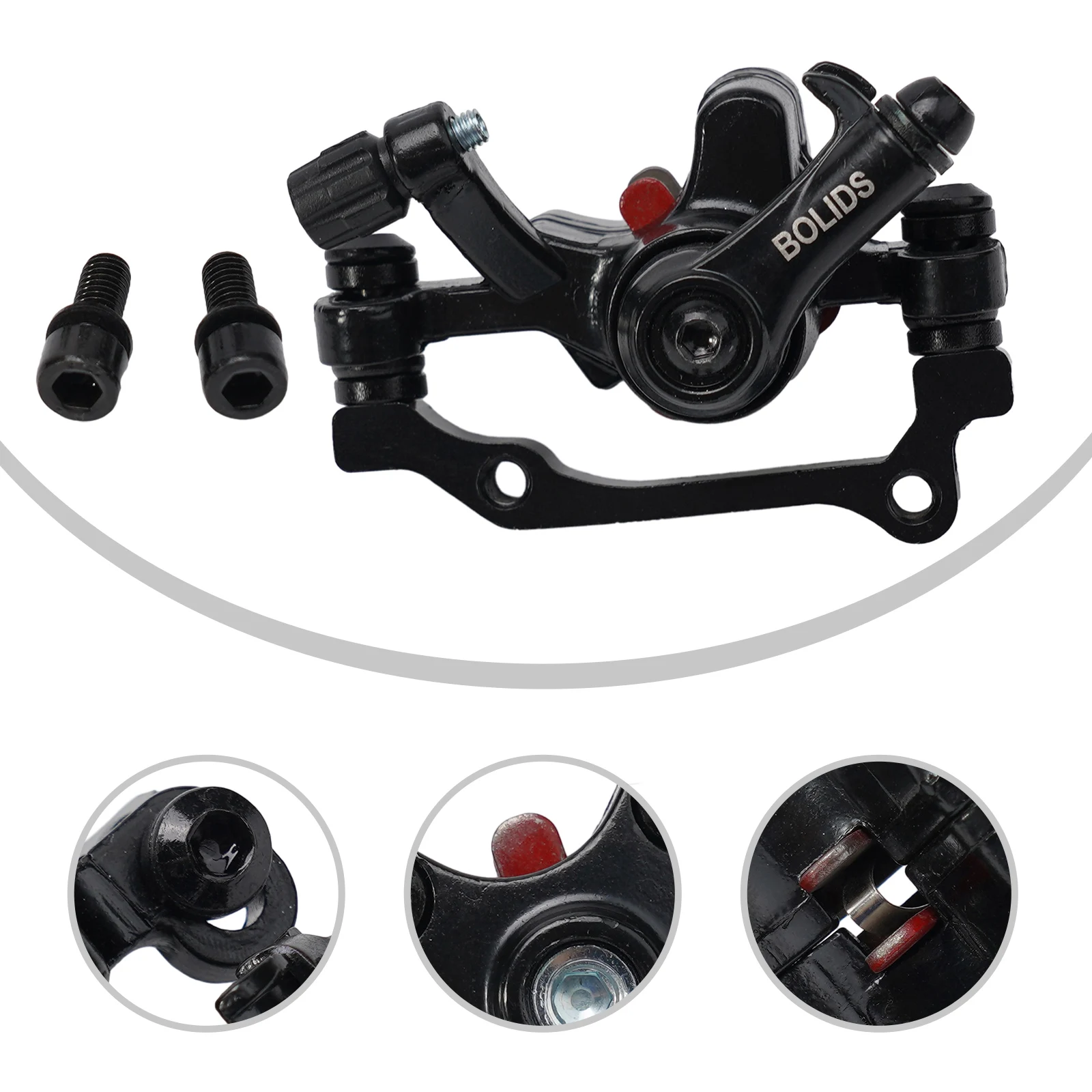Mechanischer Scheibenbremsen-Satz vorne und hinten, mechanische Scheibenbremssättel für Mountainbikes, Falträder, Straßenteil, MTB-Fahrrad – Detail 13