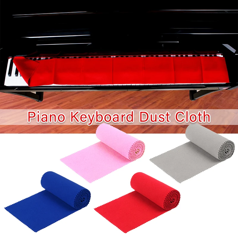 127x14cmSoftNylonCottonPianoKeyboardDustCoverClothForAll88