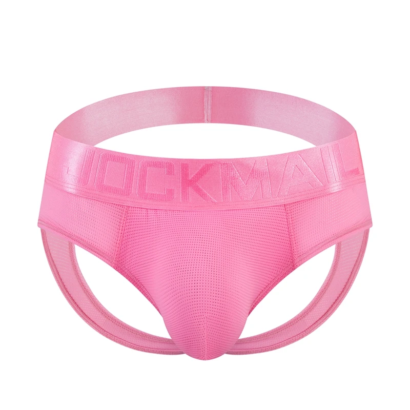 

Mesh Men Bikini Brief Sexy Underwear Thong Jockstrap G String Sissy Panties T-Back Lingerie Hombre Underpants Elastic Quick Dry