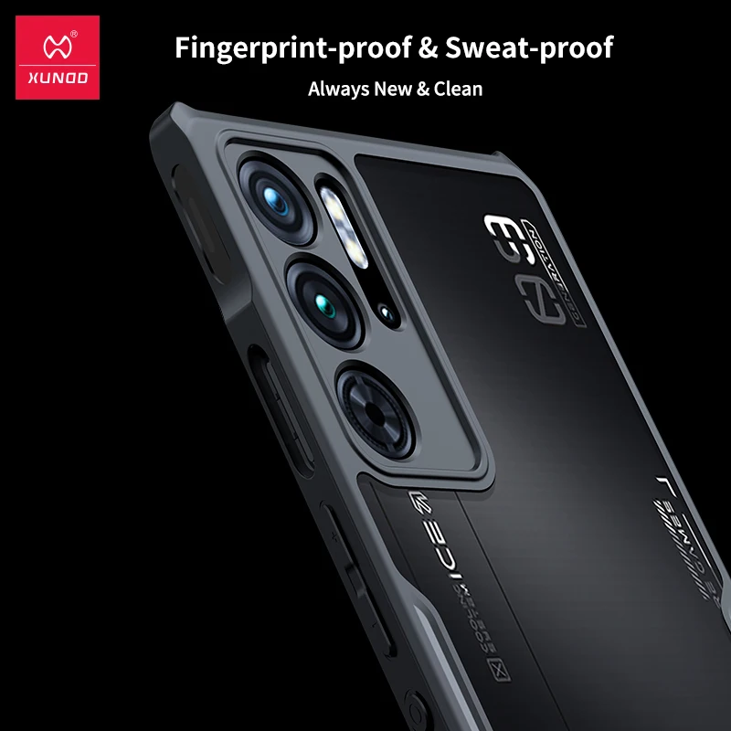 Xundd Phone Case For Nubia Red Magic 9 Pro Case For 9 Pro Plus Anti-Fingerprint Scratch-Resistant Airbags Shockproof Shell