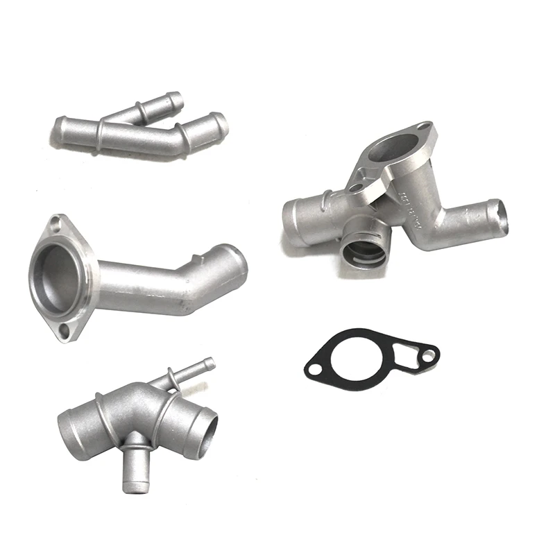 Cast Aluminum Coolant Flange Upgrade Kits For VW MK4 Golf Jetta GLI GTI TT 337 1.8T flange engine cooling kit
