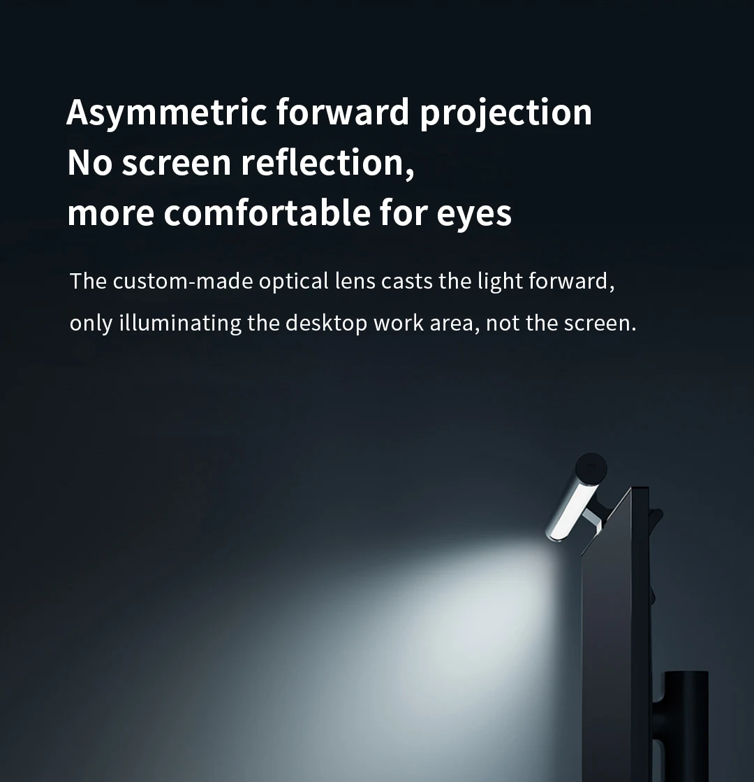 Xiaomi Mijia Ra95 Desk Lamp 1S Remote Control for Computer PC Monitor Screen Bar description image 3