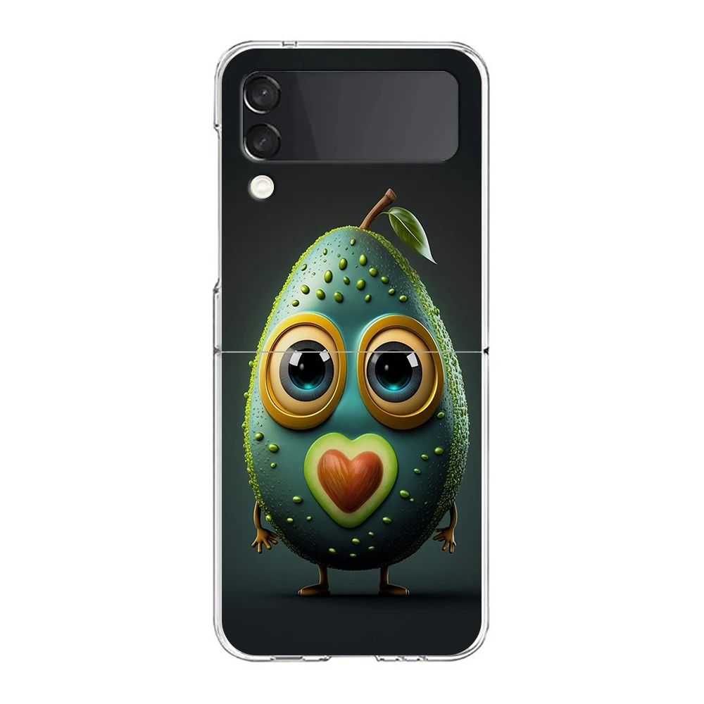 Avocado Hard Shell Transparent Shockproof Phone Case