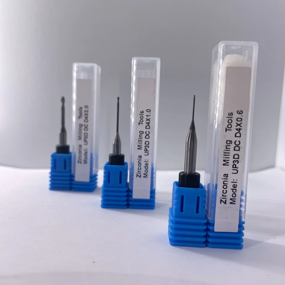 DentalUP3DP4P5MillingCutterDiamondCoatingZirconiaBlockMilling