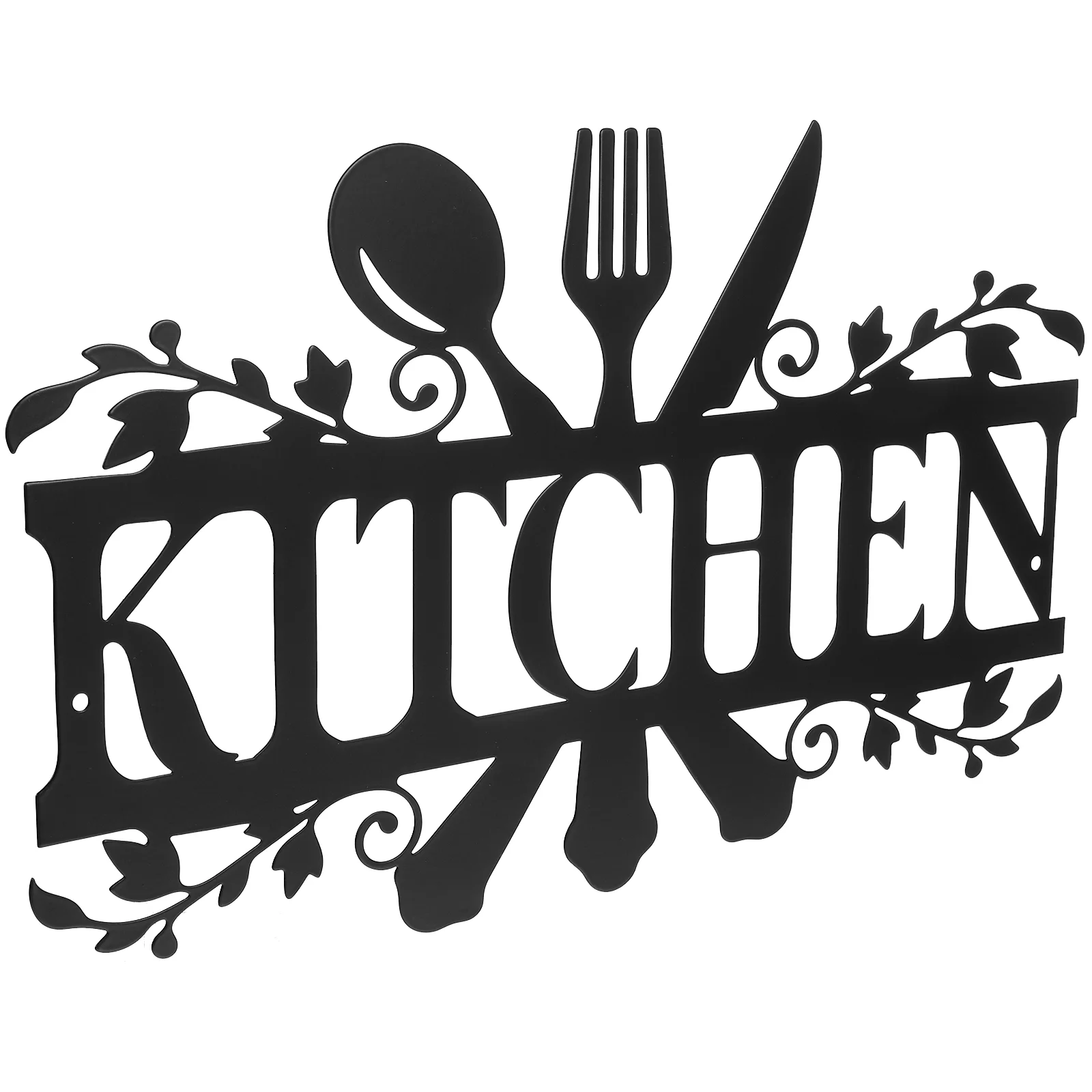 

Indoor Garden Outdoor Decoration Ornament Iron Kitchen Utensil Signs Restaurant