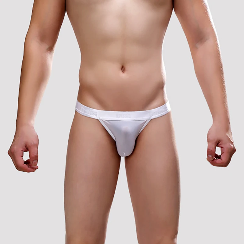 

Lingerie Sexy High Fork Briefs Male Panties Underpants Erotic Slip U Pouch Mens Underwear Thin Translucent Ropa Interior Hombres