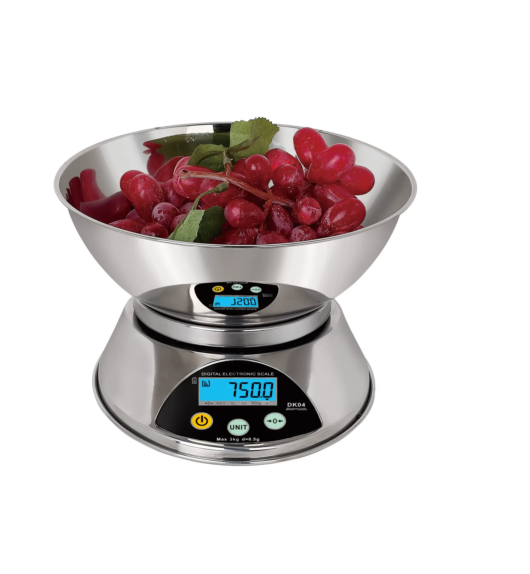 Digital  Complete  stainless Kitchen Scale1Kg 0.1g 3Kg 0.5g 6Kg 1g Food Scales Digital Weight Gram and Oz Scale with LCD/ Tare digital kitchen scale mini pocket electronic gram balance weight digital scale stainless steel precision jewelry food scales