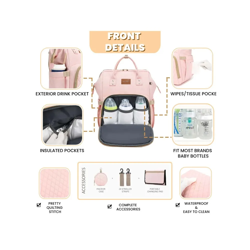 Waterproof Travel Diaper Bag 3