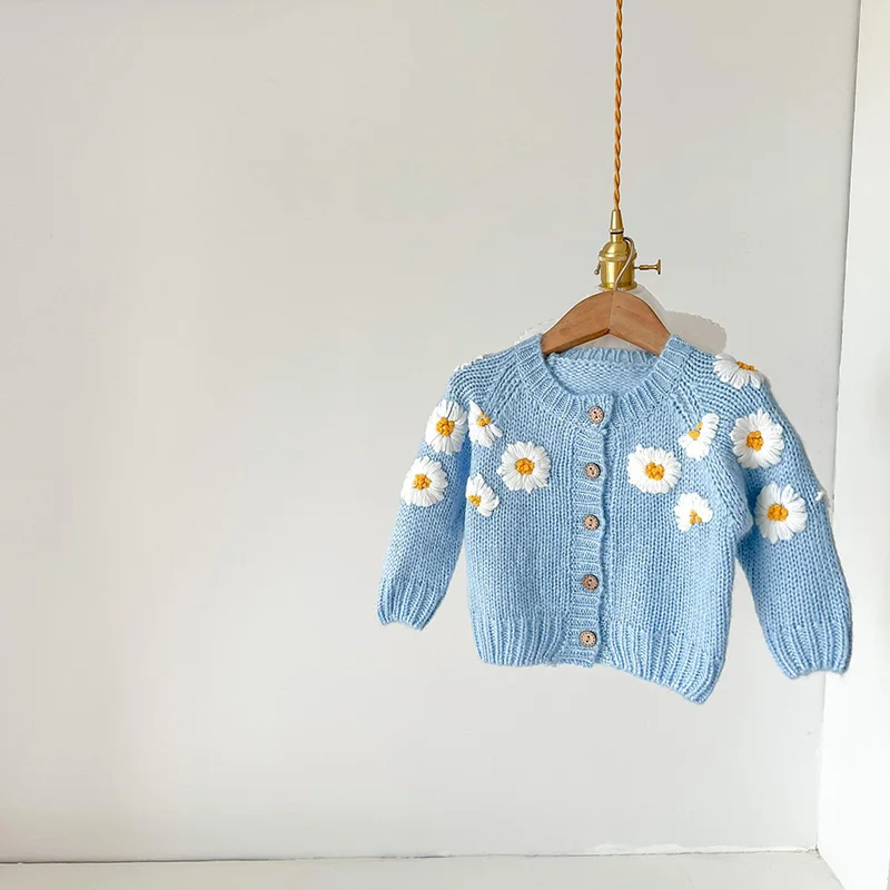 Autumn Baby Girls Sweaters Knitwear