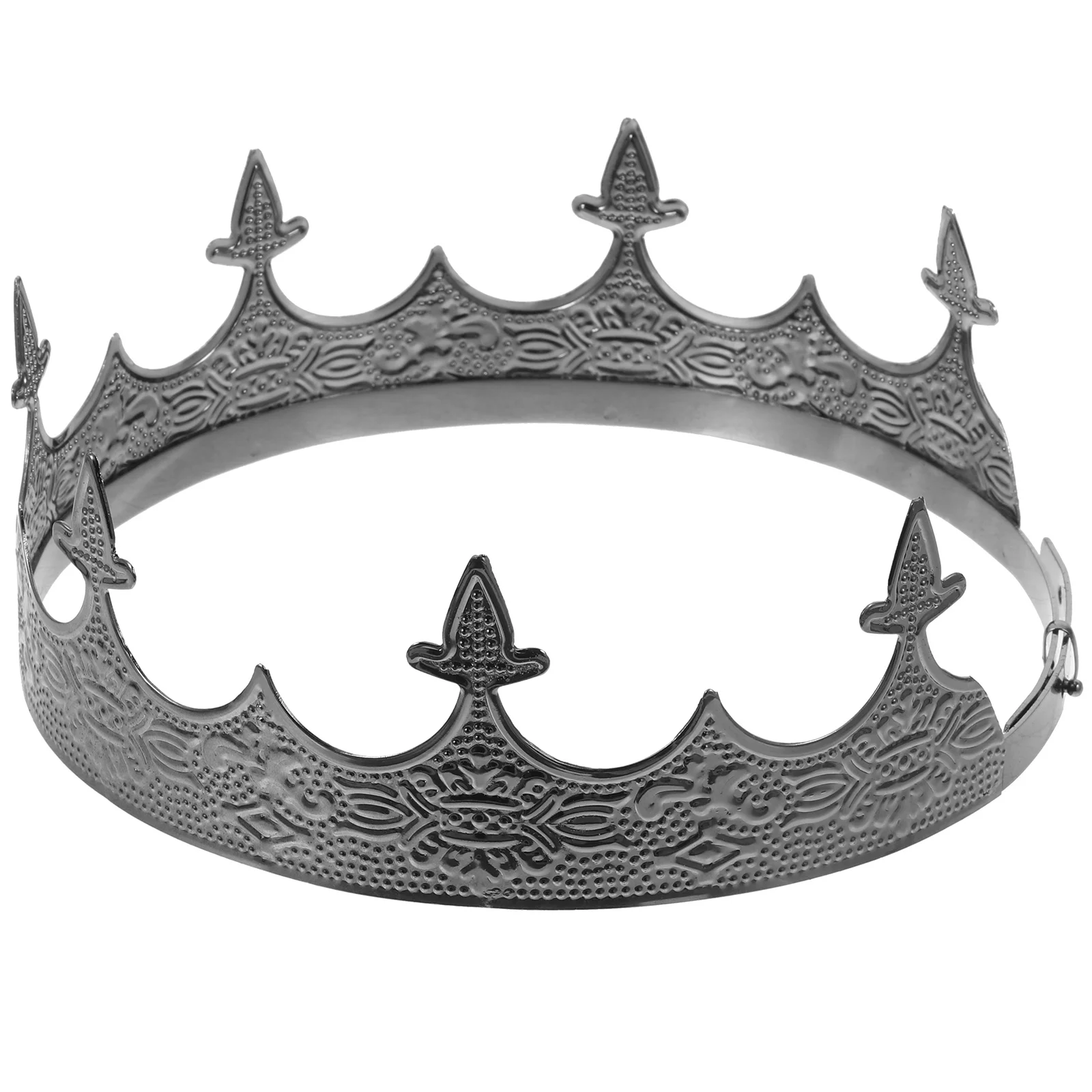 

Halloween Metal Crown Bride Boys Birthday Party Crowns Prom Accessories for Men