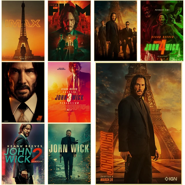 John Wick Chapter 4 2023 Artist Poster By Fan Home Decor Poster