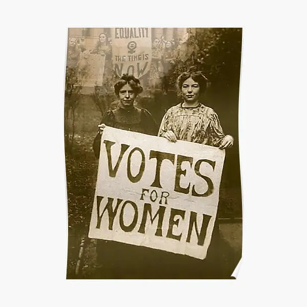 

Votes For Women Poster Decor Painting Room Modern Wall Funny Home Mural Print Vintage Decoration Picture Art No Frame