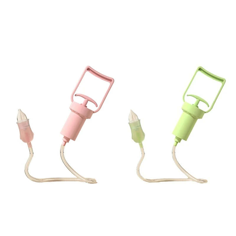 

Handheld Infants Nose Aspirator Reliable Newborns Baby Booger Removers Manual Tool for Baby Nose Congestion Relief