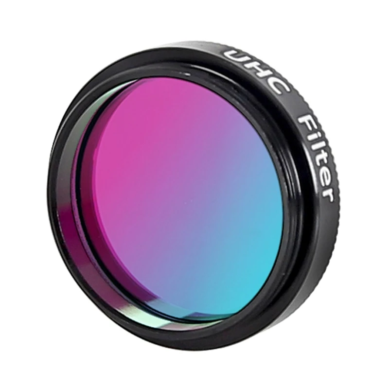 

High Contrast UHC Filter for 1.25" Telescopes Reduce Light Pollution for Astronomical Universe Observations