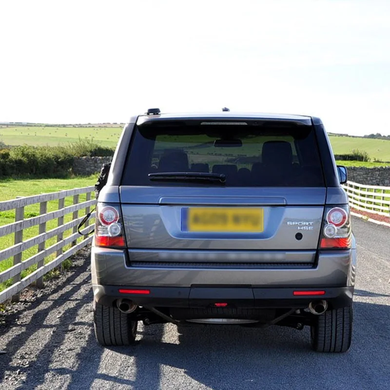 高品質 ランドローバー用 L320 スポーツ用 2006-2009 クロームメッキ×ブラック フロントグリル ランドレンジローバー用スポーツL320用 2006-2009 サイド