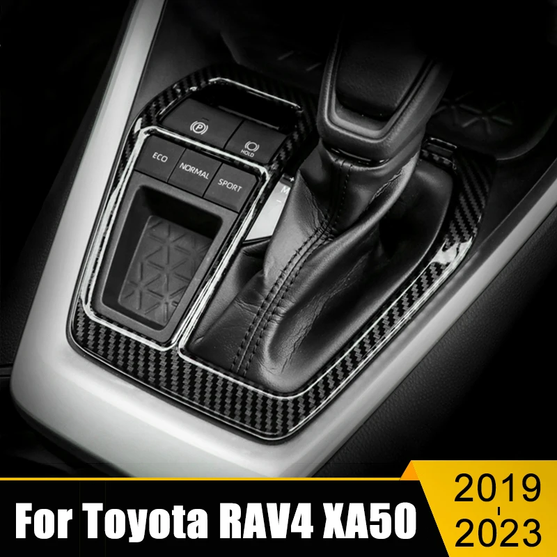 Abs Car Gear Shift Panel Interior Protector Cover Trim Sticker Per Toyota Rav4 Xa50 2019 2020 2021 2022 2023 Rav 4 Accessori