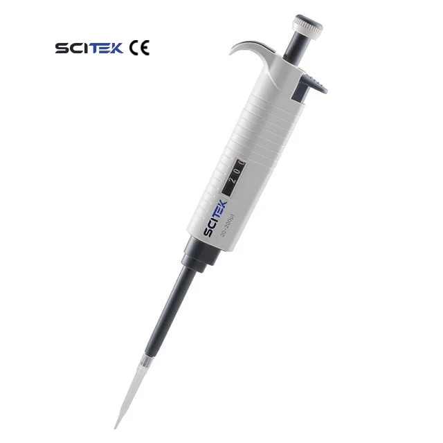 SCITEK 전자 피펫 8채널 실험실 병원 연구기관에서 사용