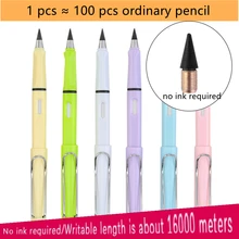 

Creative Eternal Pencil HB Unlimited Writing Tool with Eraser No Ink Sketch Painting Drawing Pencils School Student Stationery