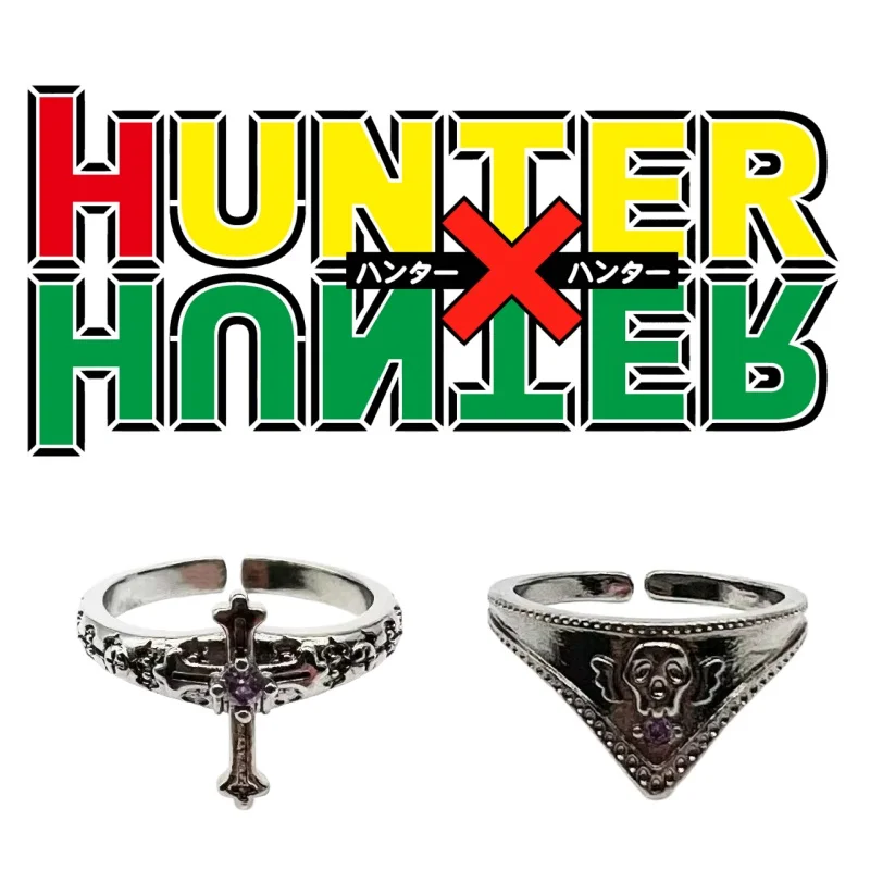 Hunter X Hunter Gon Freecss 2D Cartoon Ring - Trendy Cosplay Accessory & Creative Niche Gift