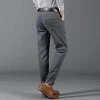 Men Casual Pants Formal Social Streetwear Pencil Trouser For Men's Business Office Workers Wedding Straight Suit Pants Hot Sale 6