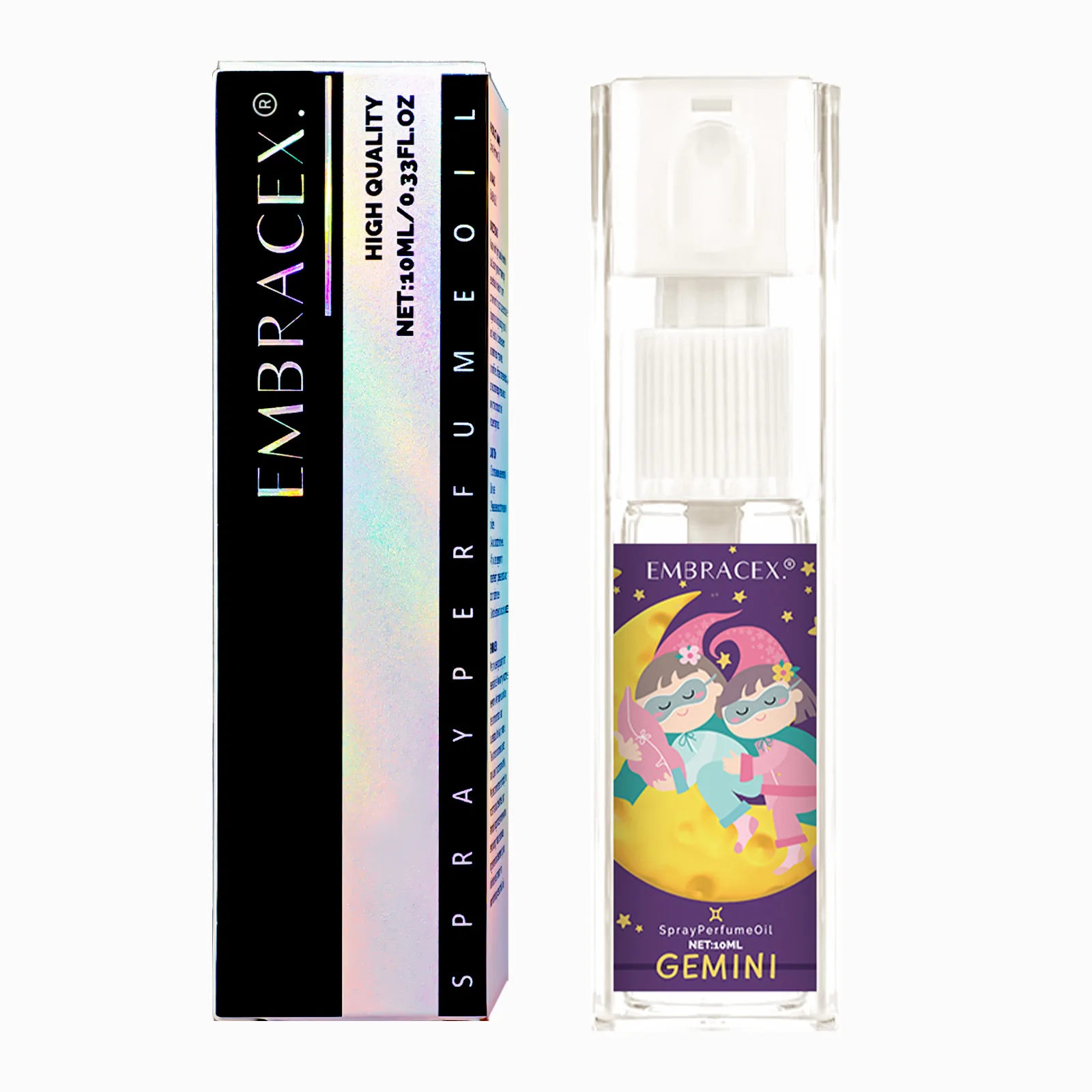10 ml Zodiac 12 Sterrenbeeld Parfumspray met Essentiële Oliën, Bodyspray, Geurparfum voor Dames, Parfumcadeaus_voghion.com