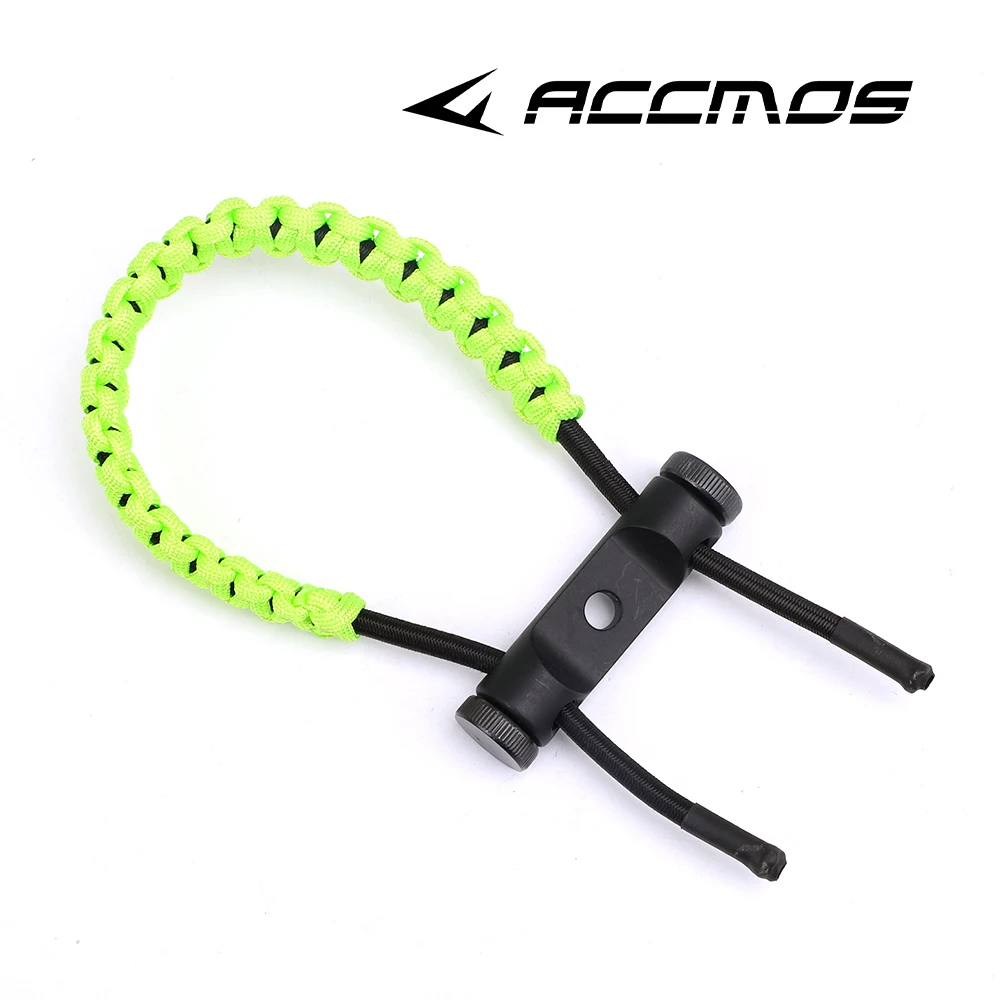 Vibrant Archery Bow Wrist Sling - Adjustable Braided Parachute Cord