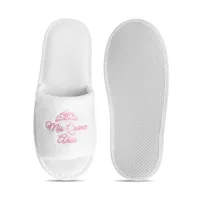 Letras españolas "Mis Quince Anos" Glitter Golden Printed Slippers,For Teenage Girls 15th Birthday Party, for Daughters, Friends - Image 3